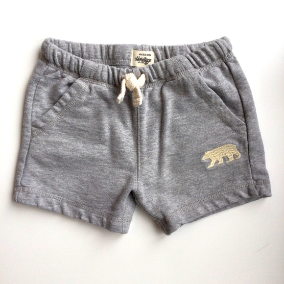 *SOLD* Little Blue House by Hatley Kids Heritage Shorts | Grey | Size 4 - Picture 3 of 7